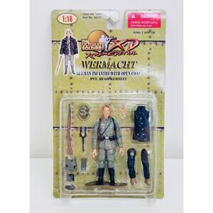 Ultimate Soldier 1:18 Pvt Hugo Kemnett Wermacht German Infantry With Open Coat